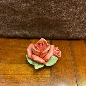 Harmony Kingdom SINGLE ORANGE ROSE Lord Byron's limited Edition